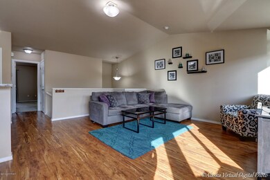 Living Room w/Cathedral Ceiling