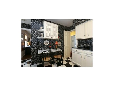 Family room off kitchen.