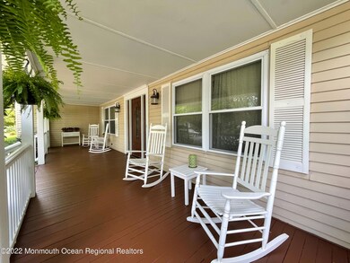 comfortable rocking char porch