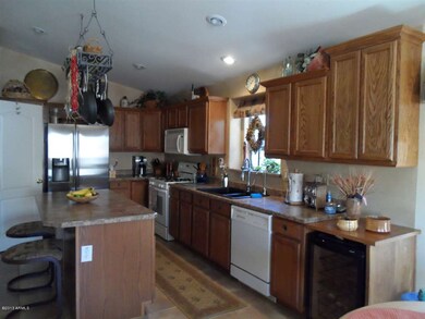Open Kitchen with wine cooler