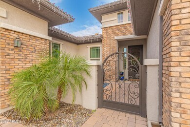 Gated Front Courtyard