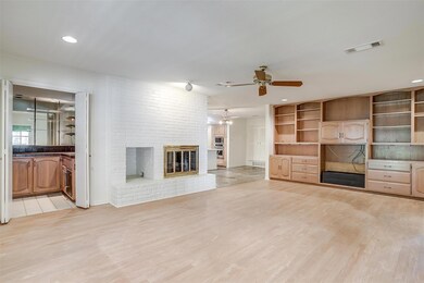 Unfurnished living room with light tile patterned 