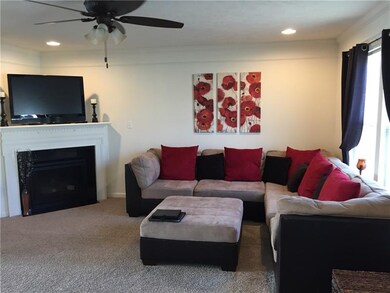 Open Family room has recessed lighting,crown moldi