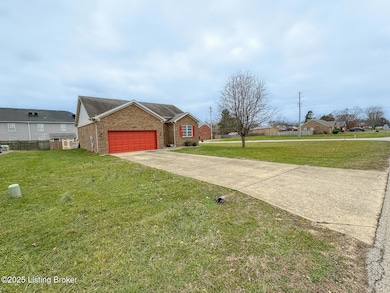 Left Front yard