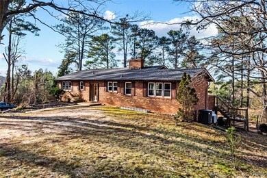 Single story home featuring central air condition