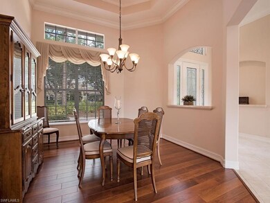 Dining Room with Tray Ceiling