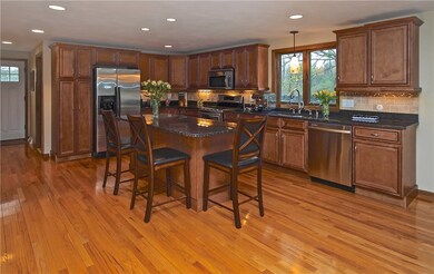 Beautiful Kitchen with granite island and loads of