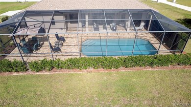 Pool and oversized lanai