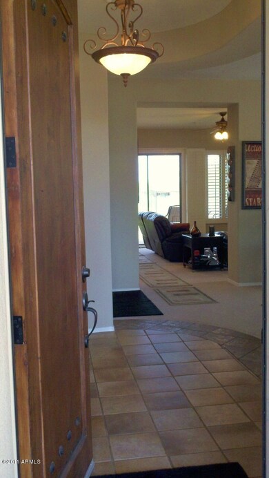 Walking into the home