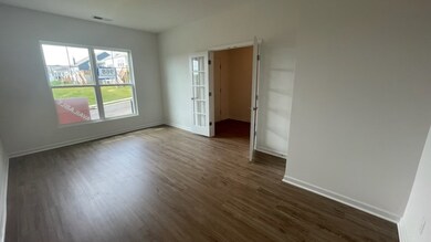 Progress Photo as of 5/2/24  Spacious Study with French Doors