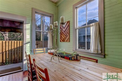 Bottom floor dining area