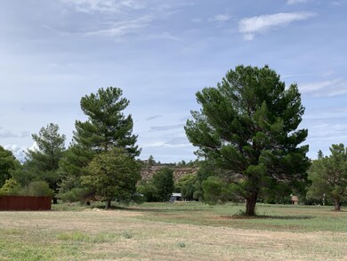 across the street