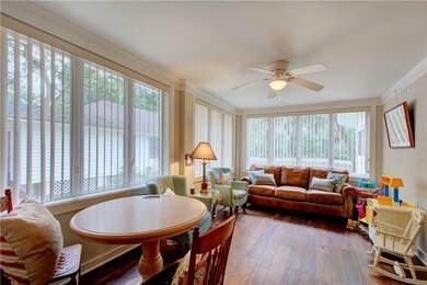 Sunroom off Master looking toward Community Green