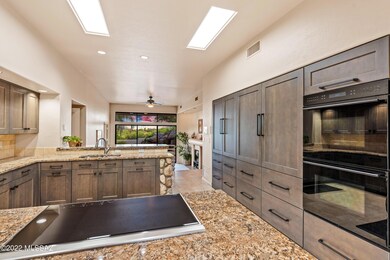 Wolf induction cooktop and double ovens