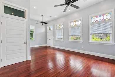 Entrance and front living area