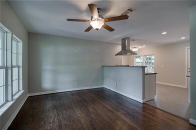 2nd view of living room which opens nicely to the 