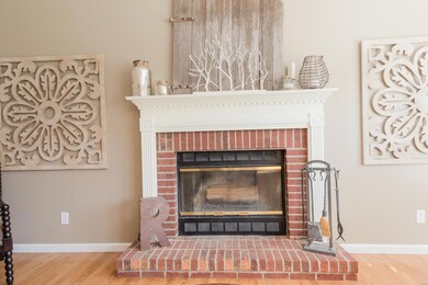Great architectural features with this fireplace