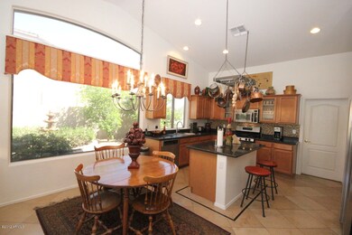 Kitchen, Open Flow Plan