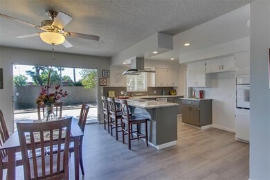 Dining Room and breakfast bar adjacent to the livi