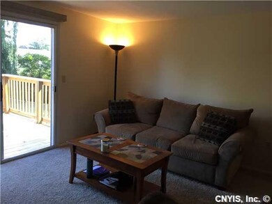 Family Room. Good size family room with slider to 