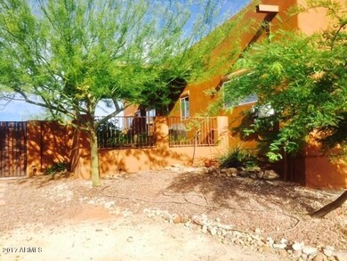 Side patio entry