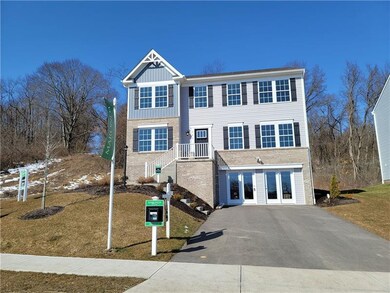 Photo is of the Waterloo model home, it is not of 