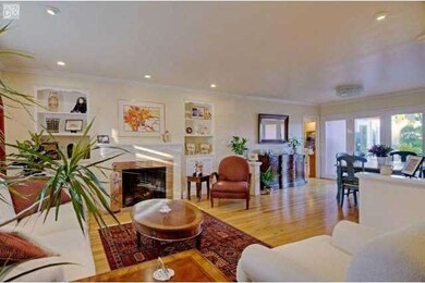 Living room & Dining room.