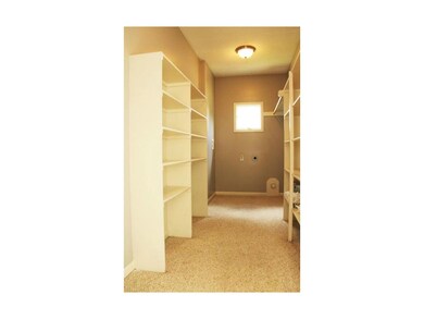 Expanded floor plan for extra large walk in pantry