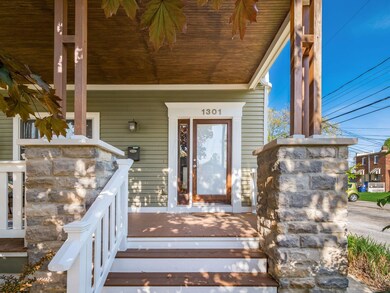Covered front porch