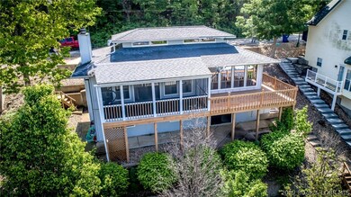 Lakefront house with cove protection located at the 2 mile marker of the Big Niangua