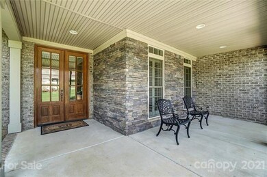 Welcoming front porch