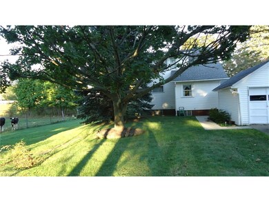 Back view, great yard!