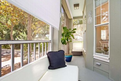 Porch off dining area