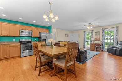 View showing Living area of Great Room.