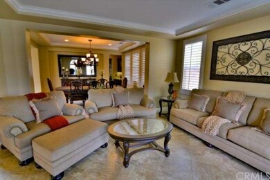 View through to formal dining room. 