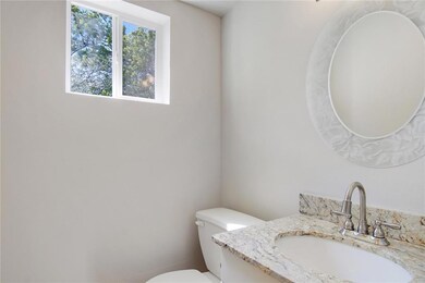 Powder room/ 1/2 bath downstairs