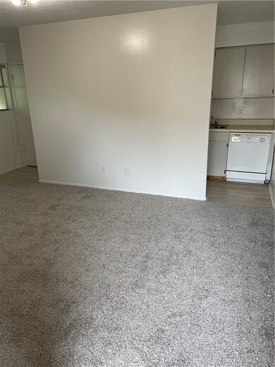 Empty room with a sink