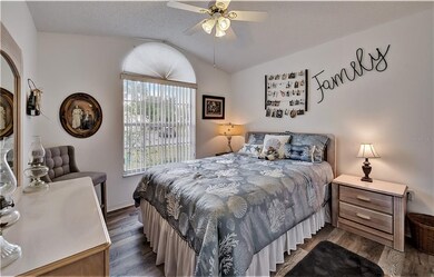 Guest bedroom from doorway.