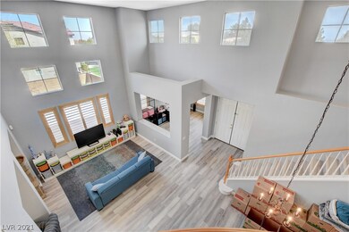 Formal living room with den