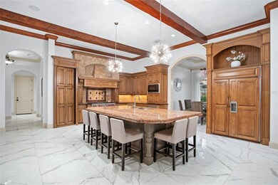Gourmet kitchen with top-of-the-line appliances