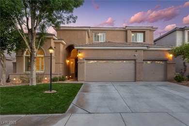 View of the home at dusk, this home has so much cu