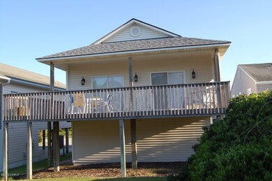 rear of home