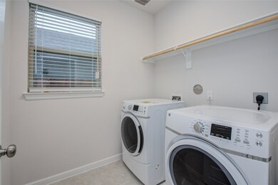 This home comes with a washer and dryer