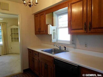 Kitchen. The Cherry kitchen has lots of cupboards 