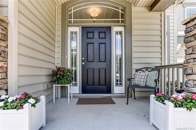 Welcoming Covered Front Porch