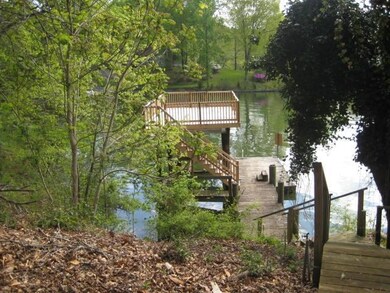 Easy access to the dock.