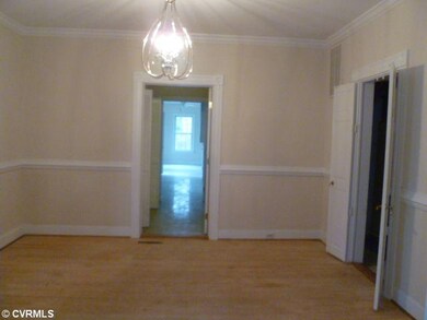 Dining Room - Floors not refinished yet!