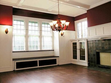 Dining Room. 14x16.  Judges Paneling, window seat.