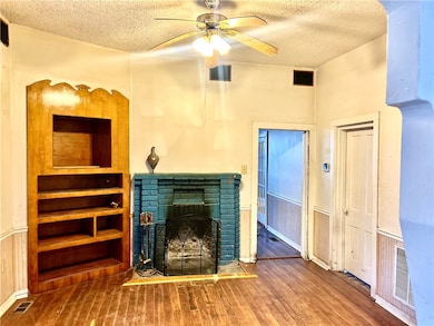 Family room off kitchen