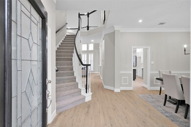 Spacious entry welcomes guests.